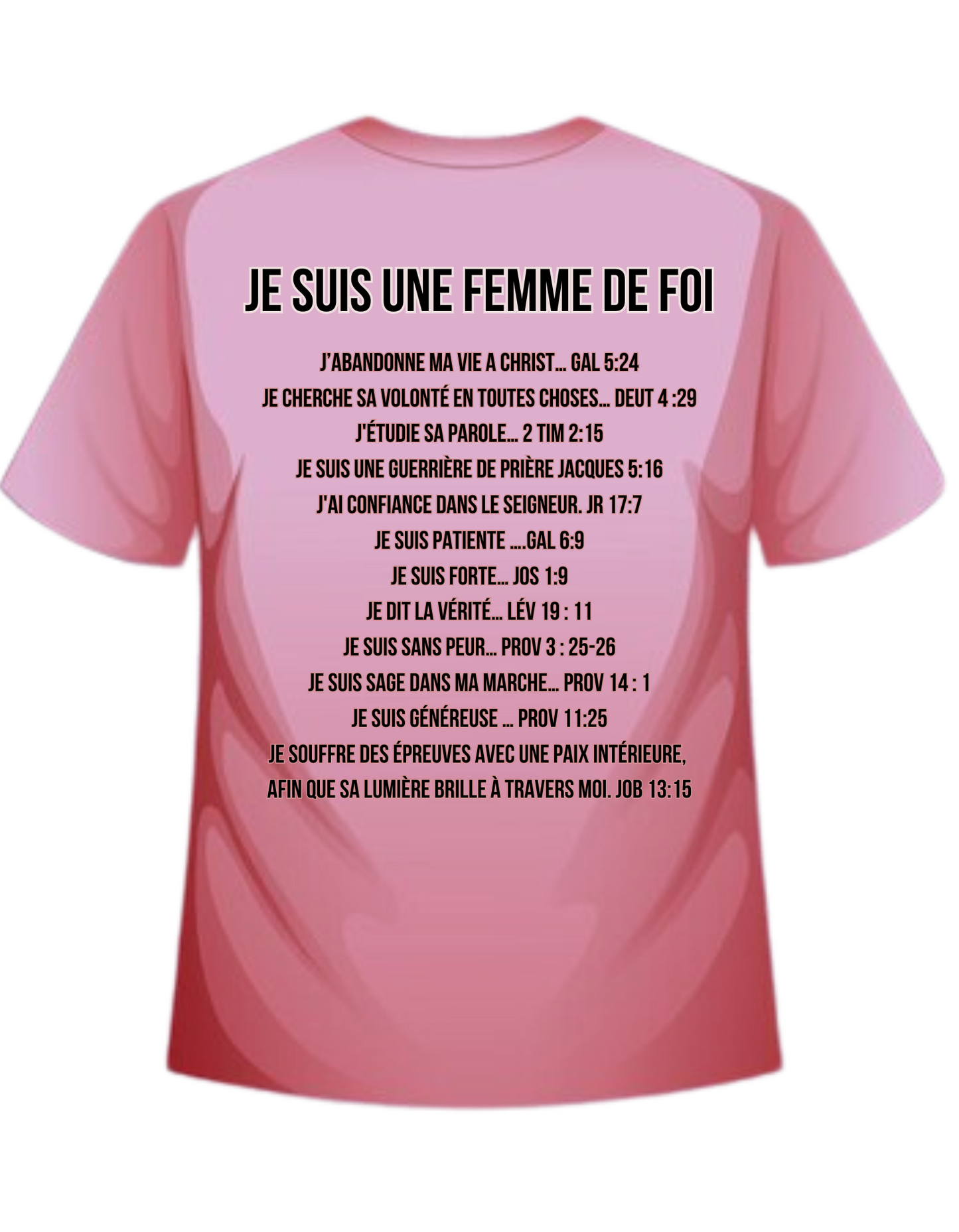 FEMME DE FOI WOMEN’S TEE (PRE-SALE)